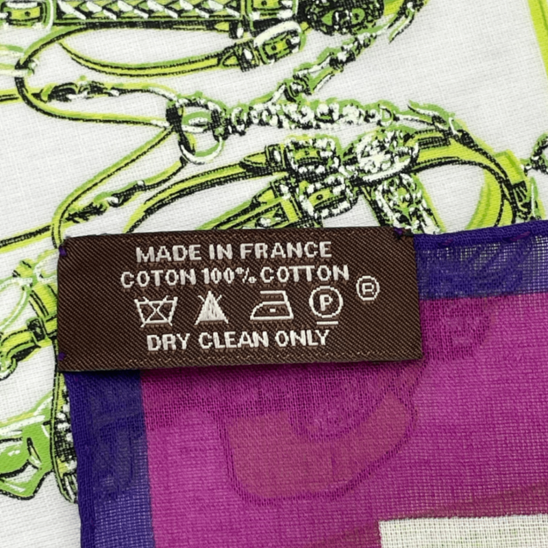 Hermes Scarf Brides De GALA Ceremonial Maitre D'or Multicolor