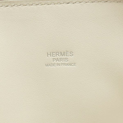 Hermes 2-Way Bag Bolide 31 Verso Taurillon Clemence Rose Cherry and Nata Silver