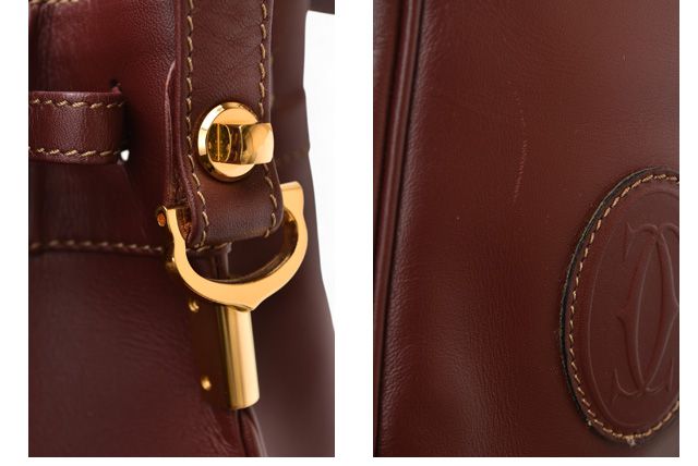 Cartier Shoulder Bag Must Line Cartier Vintage Drawstring Bag Crossbody Leather