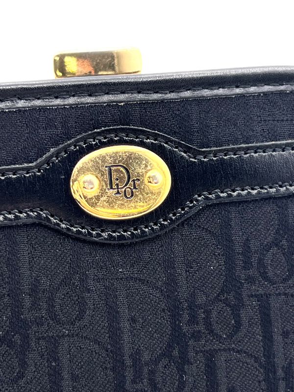 Christian DIOR Coin Case Wallet Coin Purse Trotter 36bs169