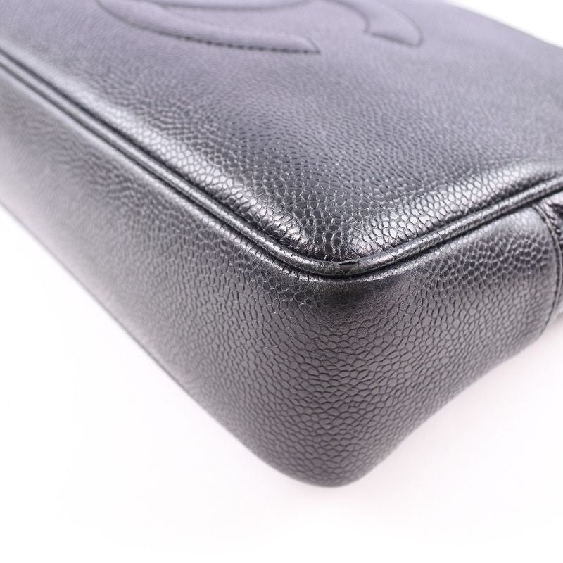 Chanel Caviar Skin Black Women's Tote Bag