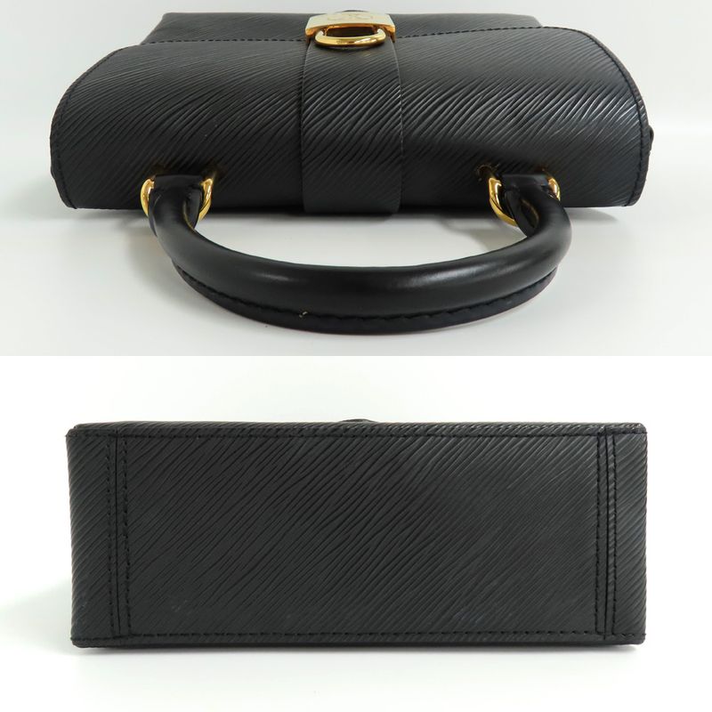 Louis Vuitton Rocki-bb M52880 Epi Noir Black Shoulder Bag 2WAY Gold
