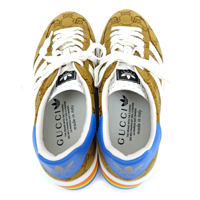 Gucci Adidas Collaboration Sneakers - Thick Sole Gazelle 707873