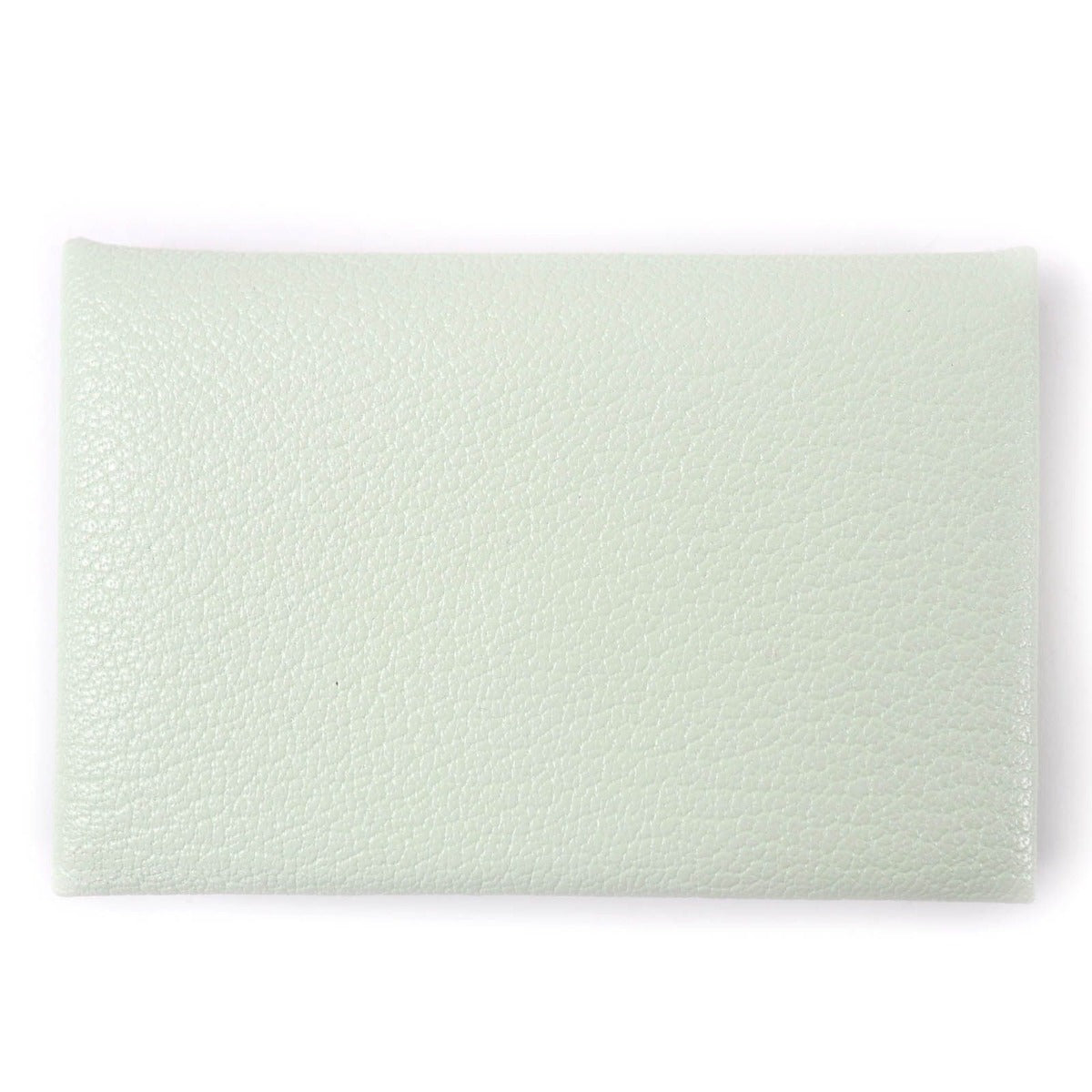 Hermes Calvi Chevre Verfiz Mint Card Case — view 2