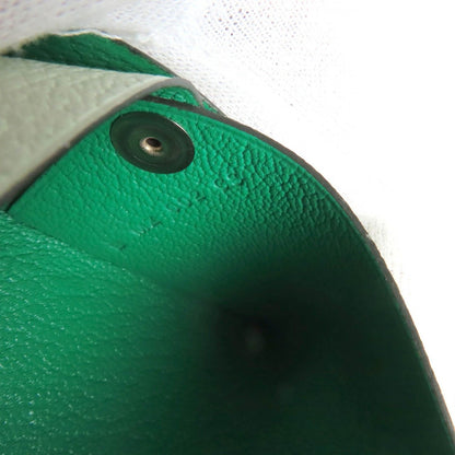 Hermes Calvi Chevre Verfiz Mint Card Case — view 7