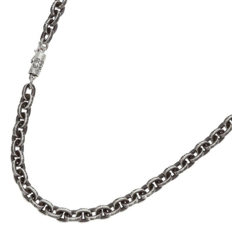 Chrome Hearts Paper Chain 24 Silver Necklace