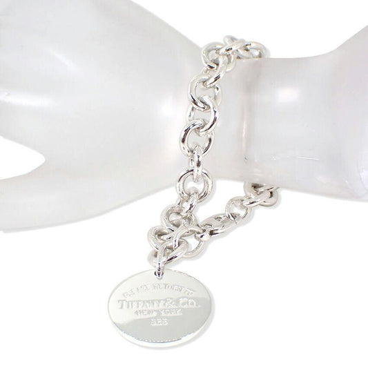 Tiffany & Co. 925 Return to Round Tag Bracelet