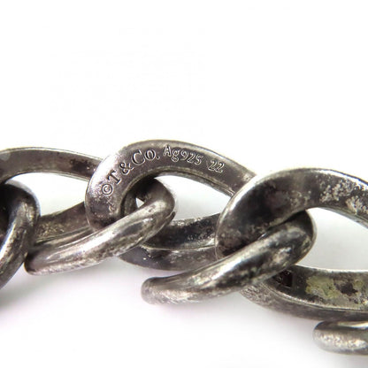 Tiffany & Co. Forge Large Link Bracelet 925 Oxidized Finish Silver — view 6