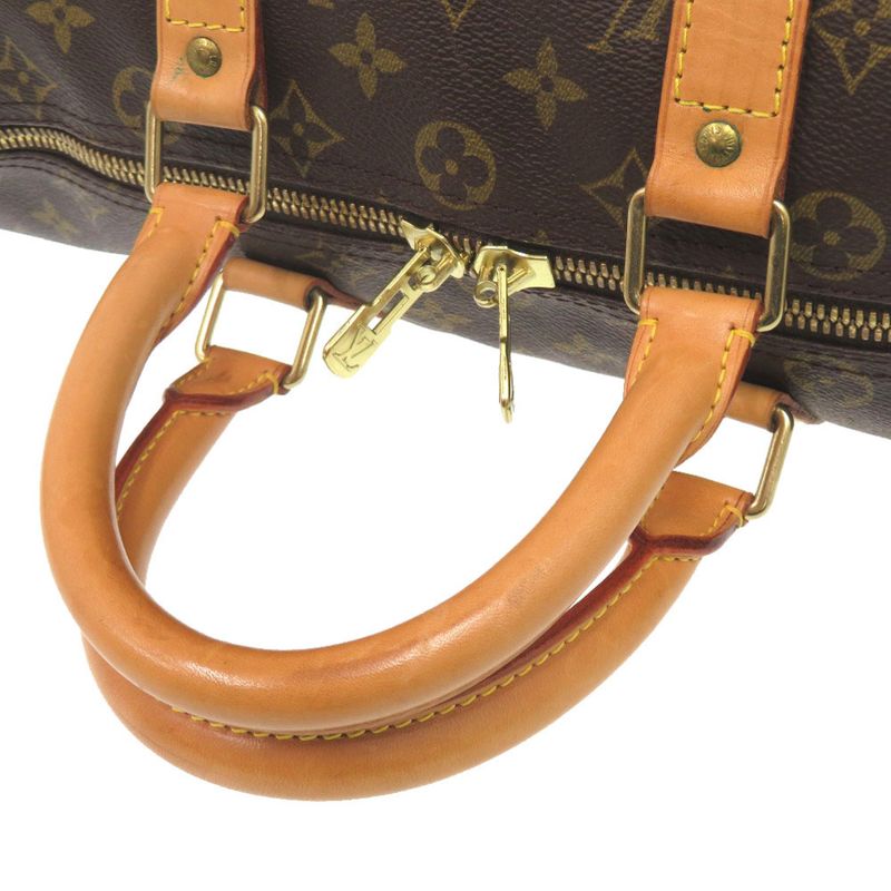 Louis Vuitton Keepall Bandoliere 45 Monogram M41418 Boston Bag LV 1202 Louis