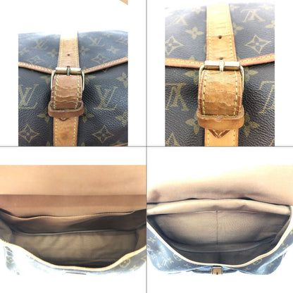 Louis Vuitton Shoulder Bag Monogram Saumur 35