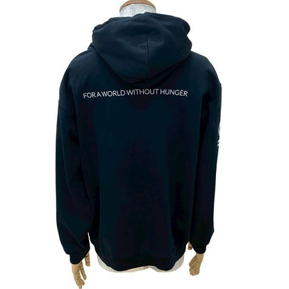Balenciaga WFP World Food Programme Cotton Hoodie XS Size Men's Black