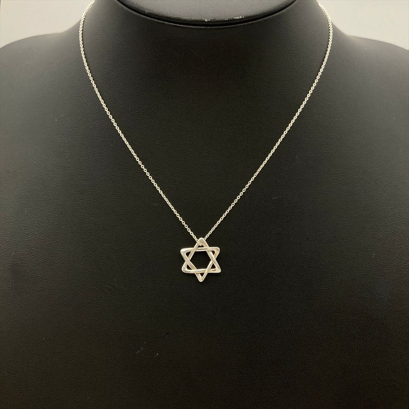 Tiffany & Co Tiffany & Co Star Of David Necklace Sv925 25g Silver Unisex
