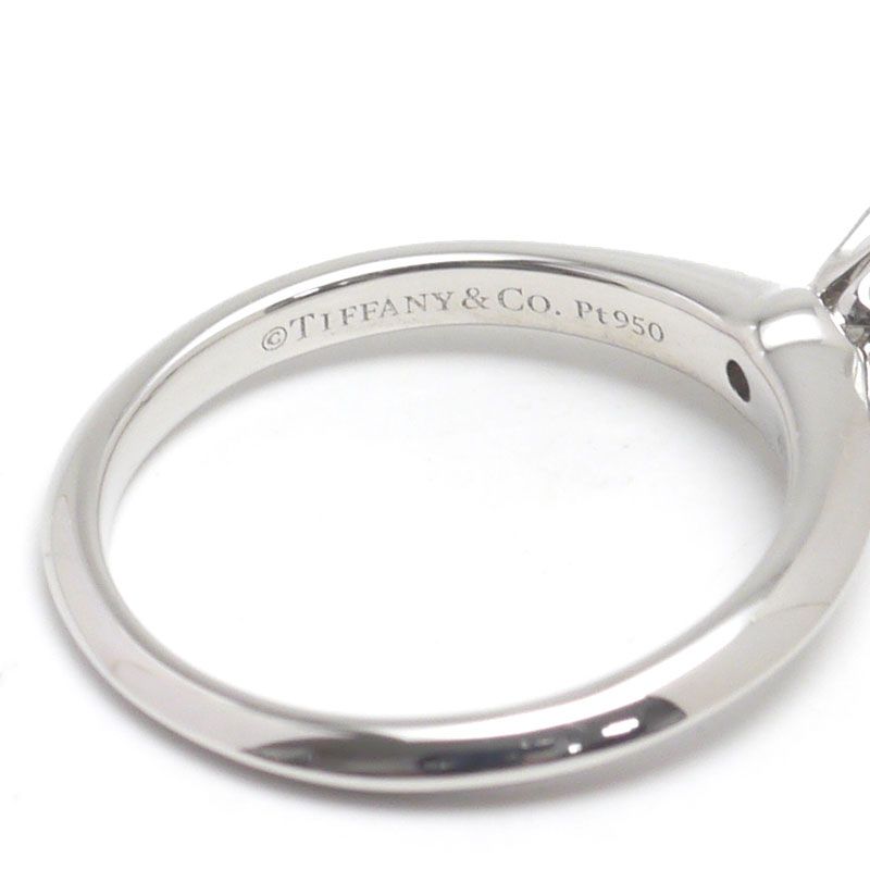Tiffany & Co Diamond Ring Size Approx 6.5 Pt950 Diamonds 0.25ct