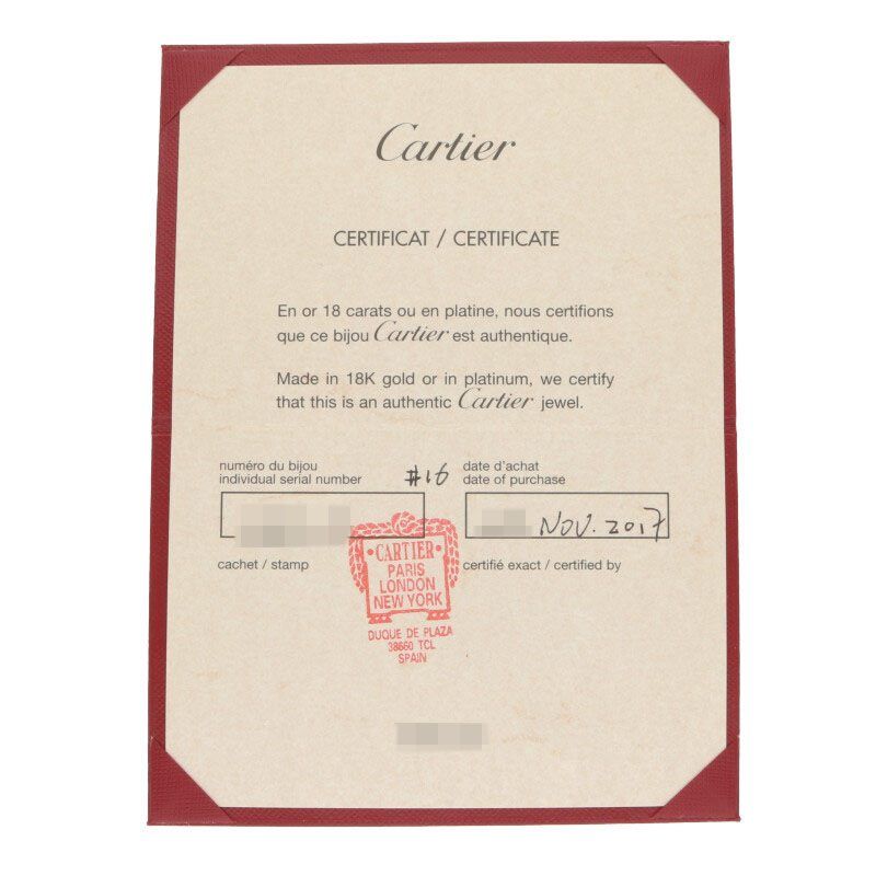 Cartier Juste UN CLOU Bracelet Old Shape 18K Yellow Goldjuste Un Clou Half