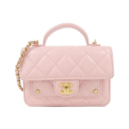 Chanel Chain Clutch Pink