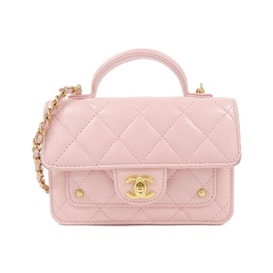 Chanel Chain Clutch Pink