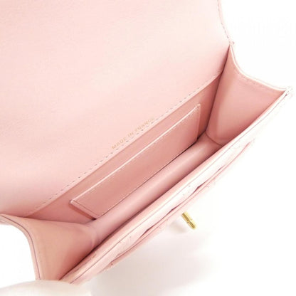 Chanel Chain Clutch Pink — view 10