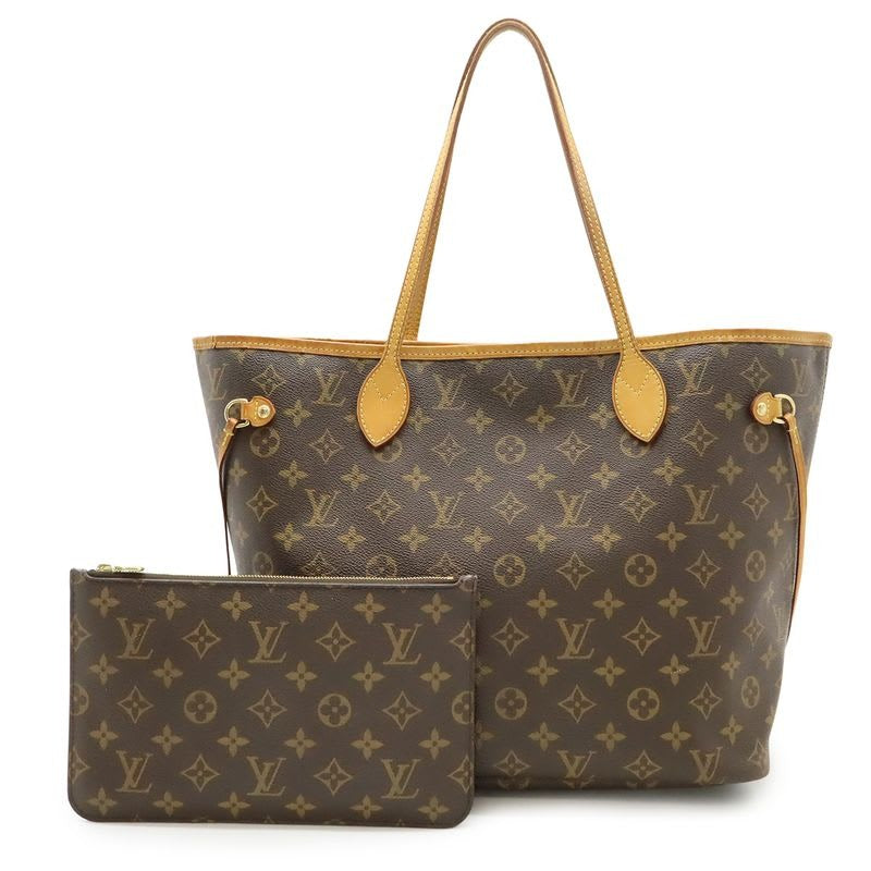 Louis Vuitton Monogram Neverfull MM Tote Bag Large