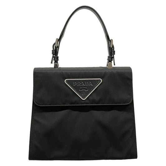 Prada Handbag Black Leather