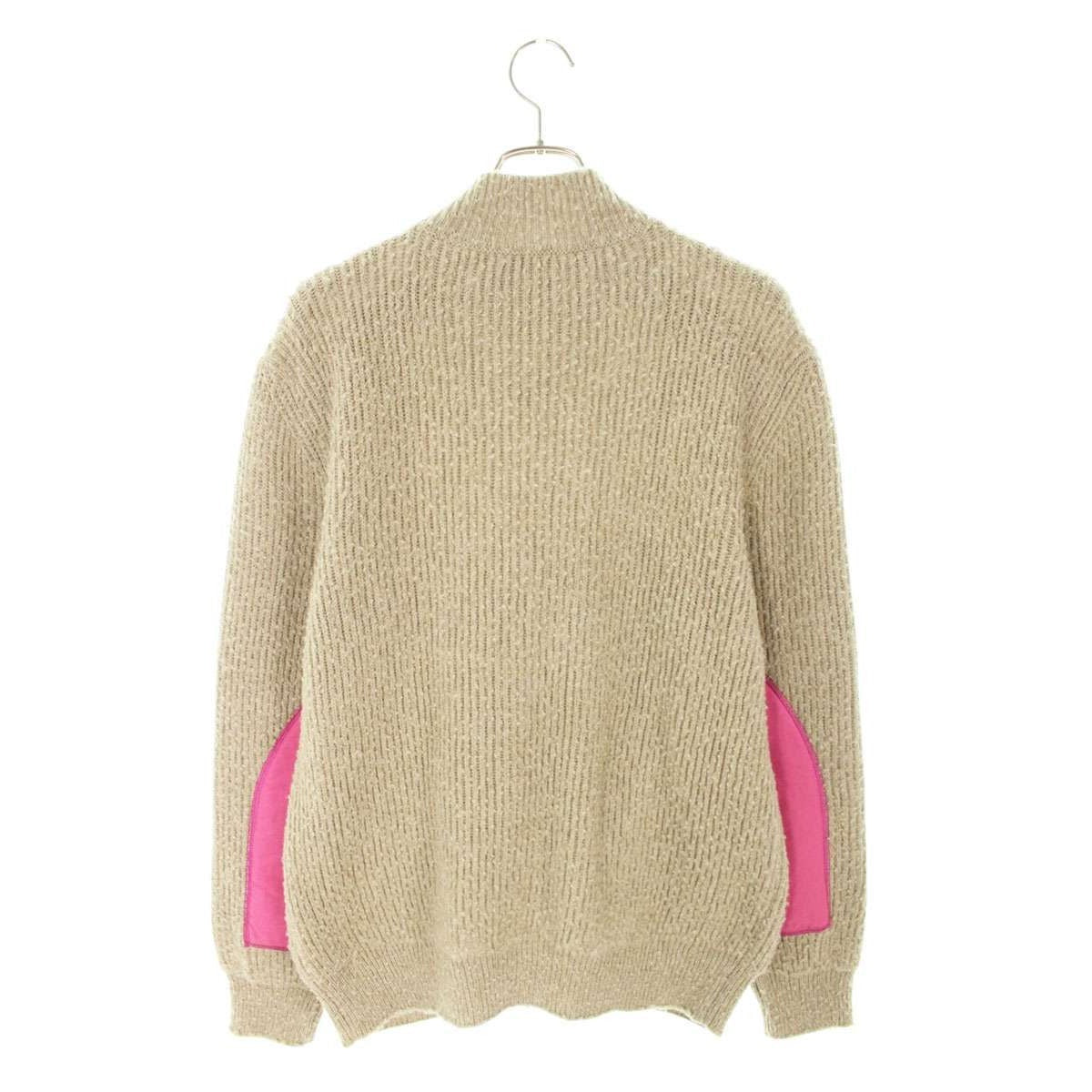 Dior Casentino Wool Knit Top Beige Pink — view 2