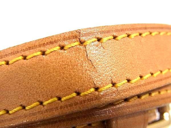 Louis Vuitton Leather Bag Shoulder Strap Shoulder Crossbody Women's