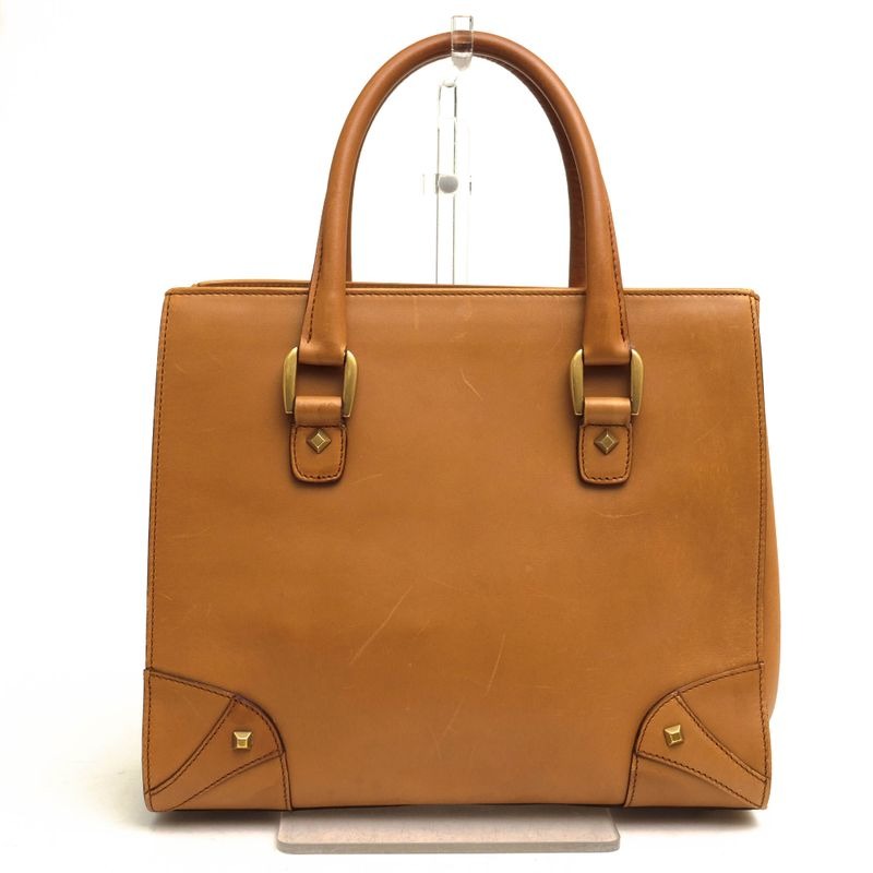 Gucci Bag Tote Handbag Women Leather Brown