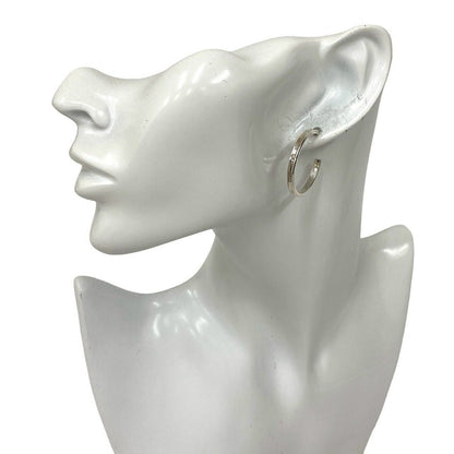 Tiffany & Co Box Narrow Hoop Earrings — view 2