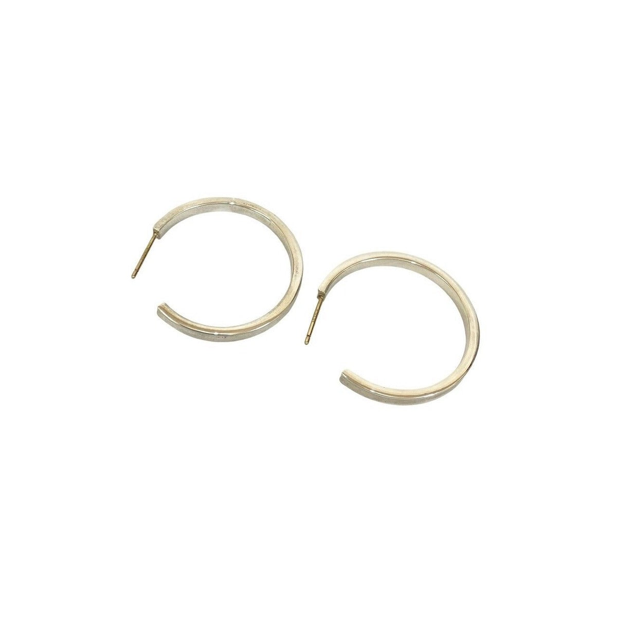 Tiffany & Co Box Narrow Hoop Earrings — view 6
