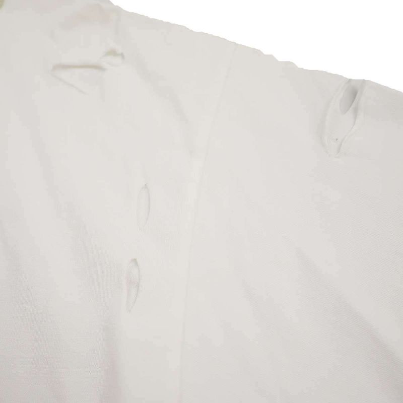 Balenciaga 21ss Logo Print Destroy Oversize T-Shirt 651795 Tkvb8 White XXS