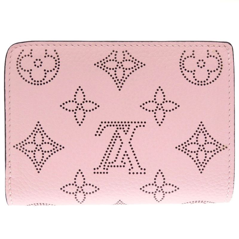 Louis Vuitton Monogram Mahina Portefeuille Cles A Rose Jasmine M80629 Bifold