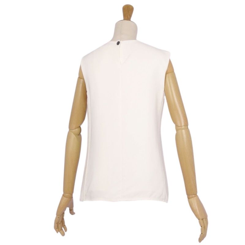 Celine Shirt Phoebe Period Blouse Sleeveless Sil