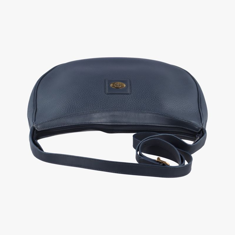 Gucci Hobo Navy Leather 001-06