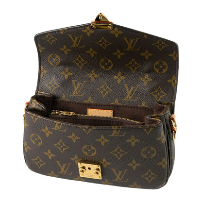 Louis Vuitton Pochette Metis EW Brown Handbag