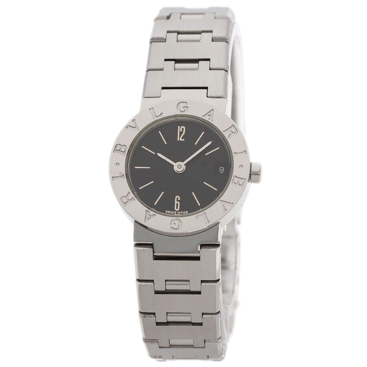 Bvlgari Watch SS Black