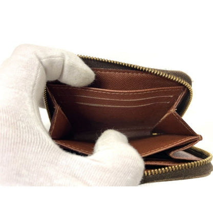 Louis Vuitton Monogram Zippy Coin Purse Wallet Round Zip Compact — view 11