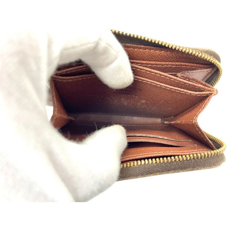 Louis Vuitton Monogram Zippy Coin Purse Wallet Round Zip Compact — view 13