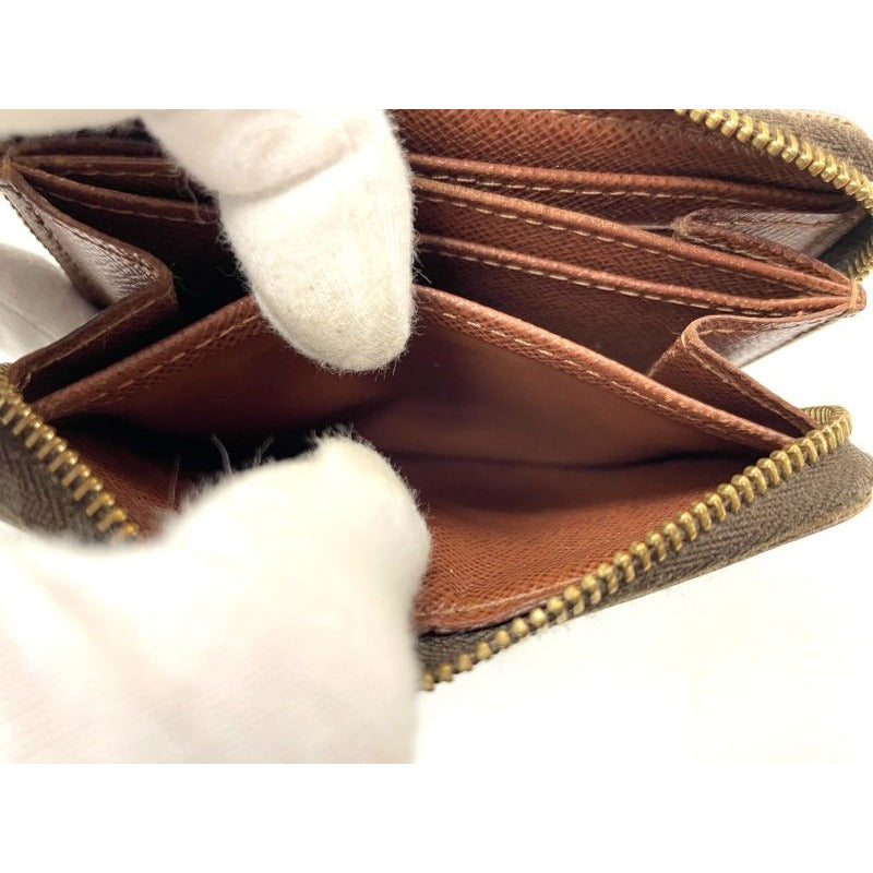 Louis Vuitton Monogram Zippy Coin Purse Wallet Round Zip Compact — view 14