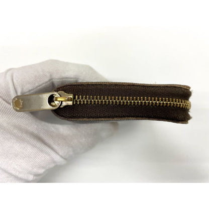 Louis Vuitton Monogram Zippy Coin Purse Wallet Round Zip Compact — view 4