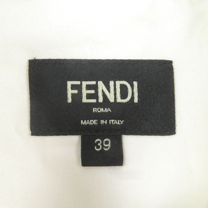 Fendi 2022 Fs1086 100% Cotton FF Logo Hardware Multi Pocket Long Sleeve Long