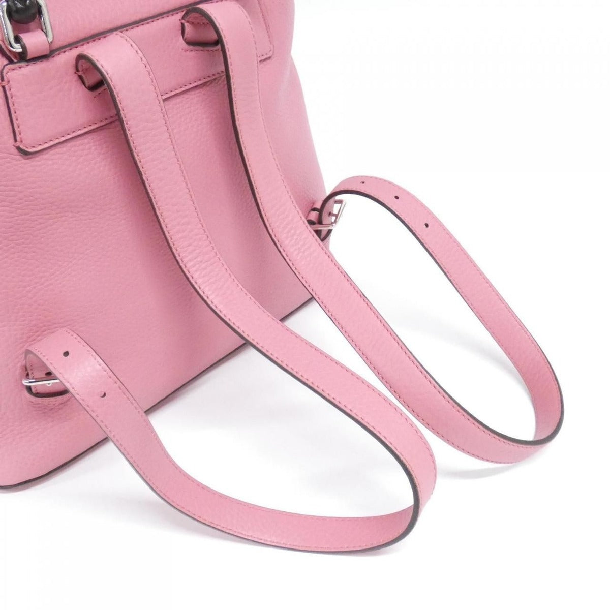 Gucci Backpack Leather Silver — view 8