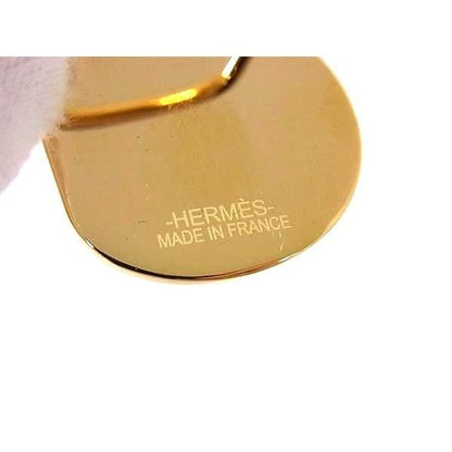 Hermes a Cheval Scarf Ring Closure Gold — view 3