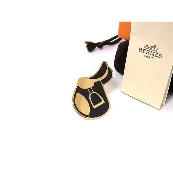Hermes a Cheval Scarf Ring Closure Gold
