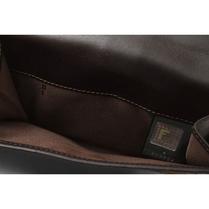 Fendi Wallet Fold Zucca Pattern Brown — view 4