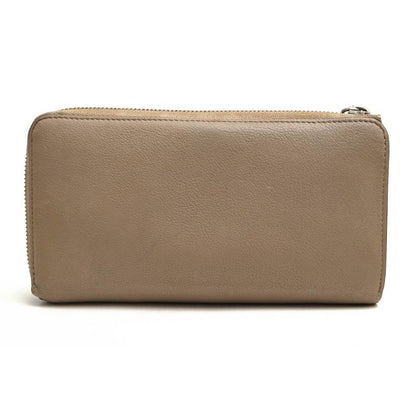 Louis Vuitton Long Wallet Women Leather Beige — view 2