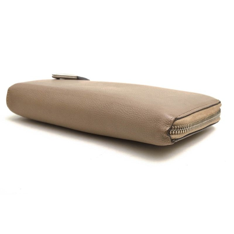Louis Vuitton Long Wallet Women Leather Beige — view 3