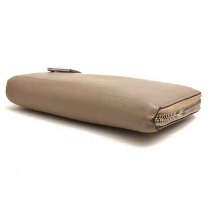 Louis Vuitton Long Wallet Women Leather Beige — view 3