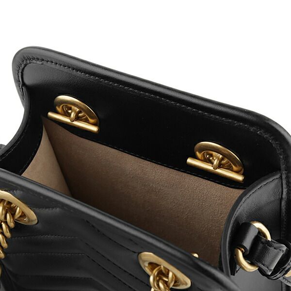 Gucci Shoulder Bag GG Marmont Black
