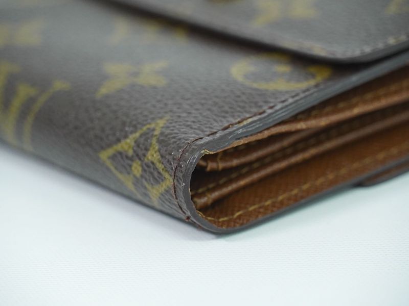 Authentic Louis Vuitton LV Porte Monebier Carte Cles Di Monogram Fold Wallet