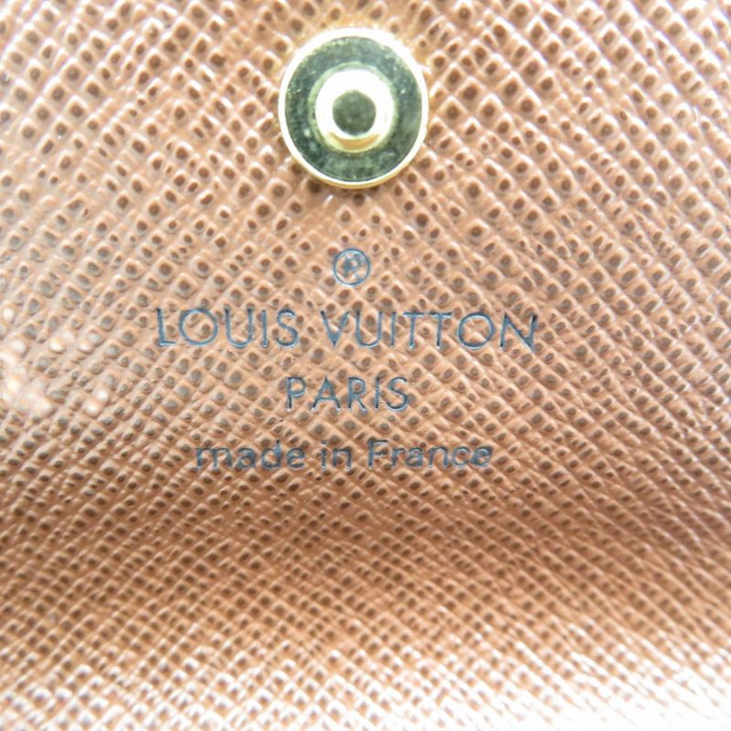 Louis Vuitton Multicles 4 Monogram M69517 4 IC Chip Brown Key Case LV 0517