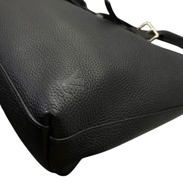 Louis Vuitton M50086 Cabas Voyage Tote Handbag Bag Shoulder Taurillon Black